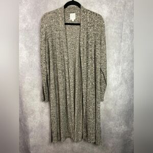 Sunday Long Sleeve Open Front Cardigan‎ Women's Size L